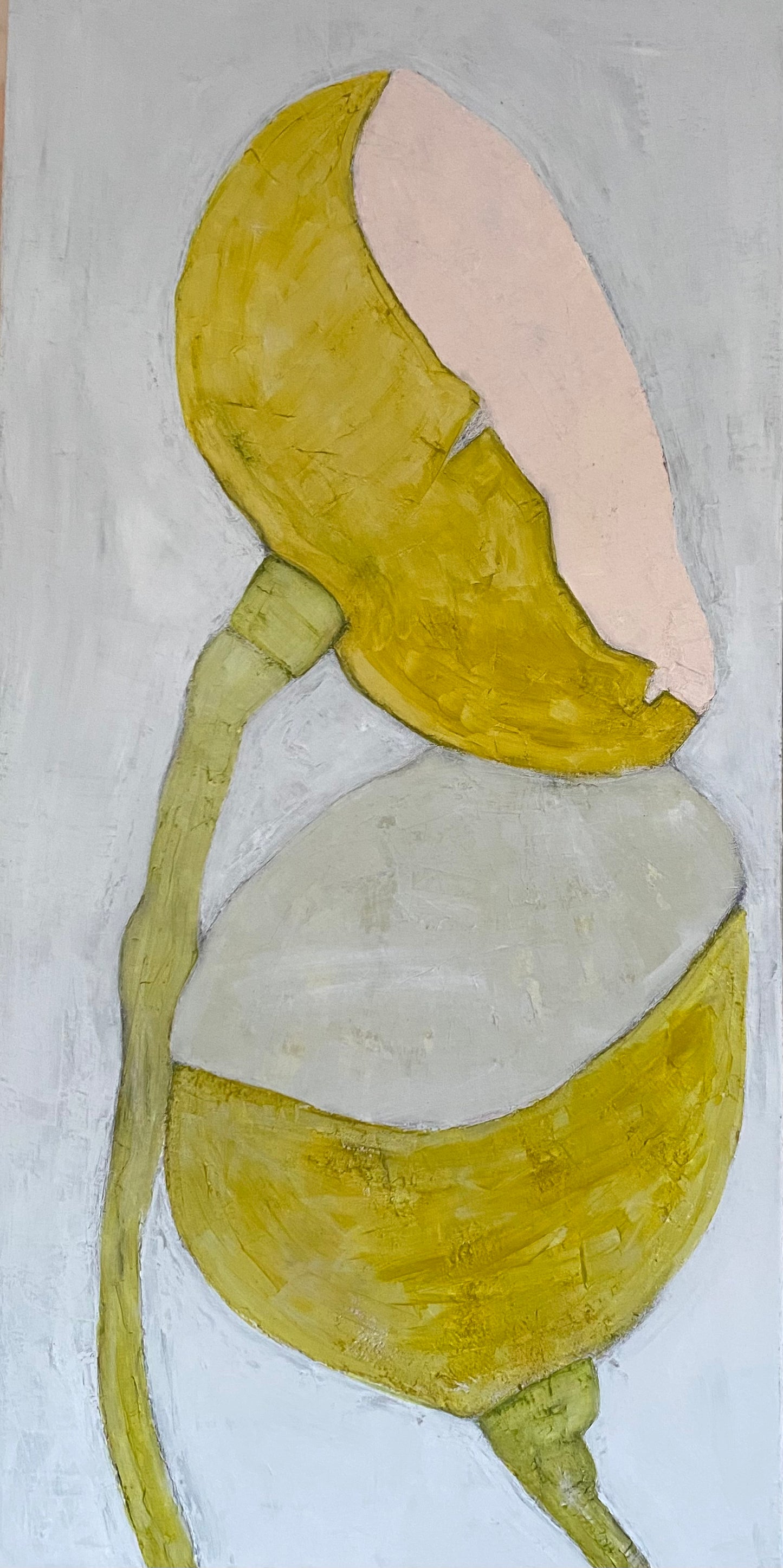 Schilderij "Papaver mono"