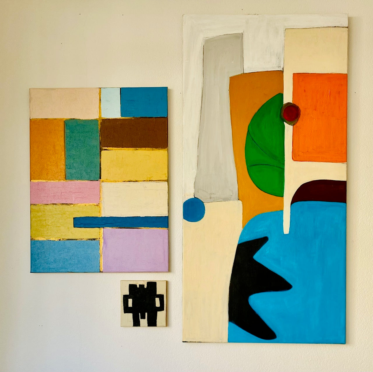 Schilderij "Streep 1"