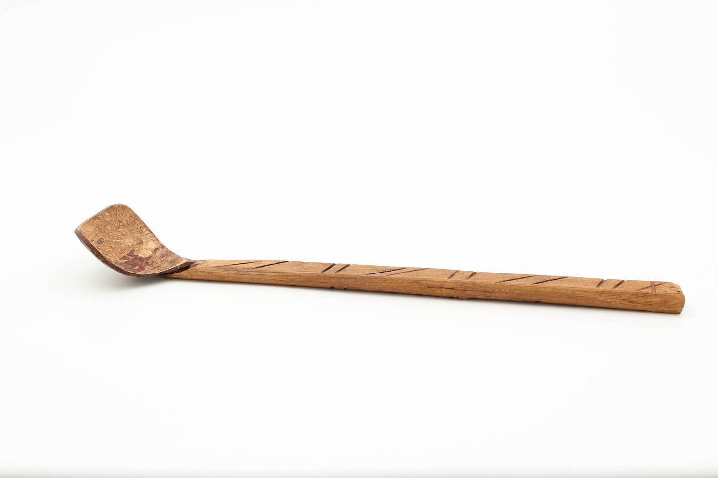 Handmade coconut wood spoon